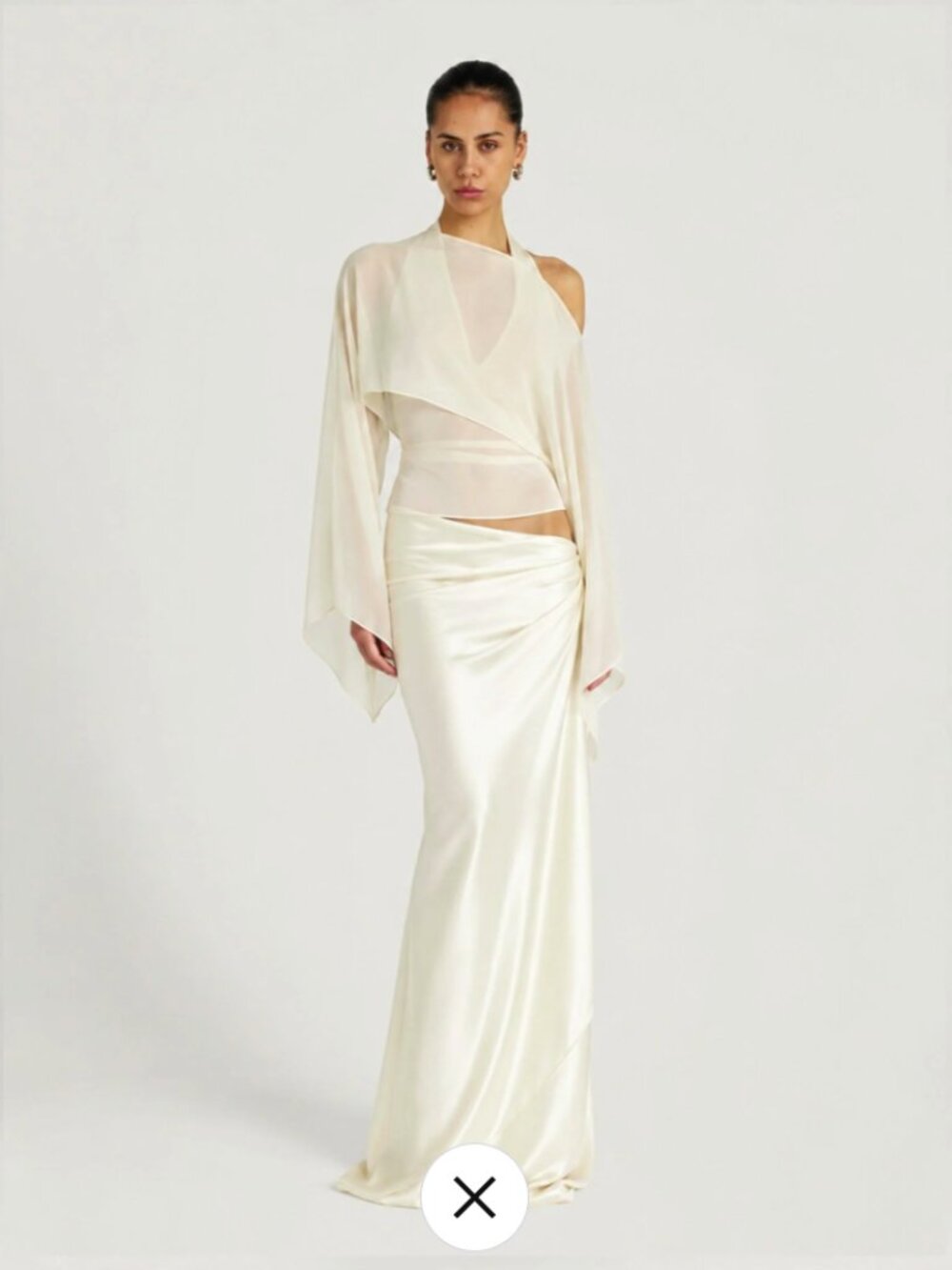 NWT Benni Ira Maxi Dress in Ivory